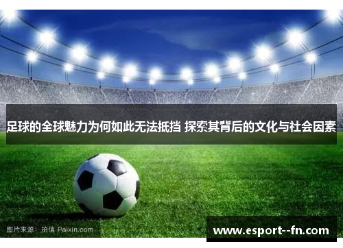 足球的全球魅力为何如此无法抵挡 探索其背后的文化与社会因素